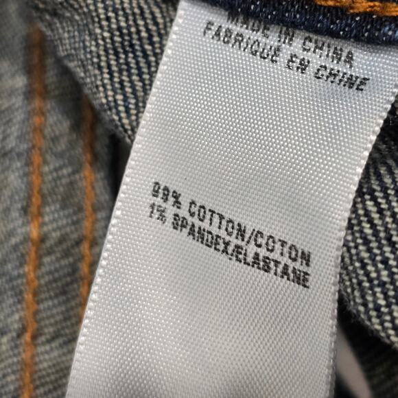 Lucky Brand Dark Washed Denim Boot Cut Blue Jeans Women's Size 8 / 29 Cotton - Picture 5 of 8